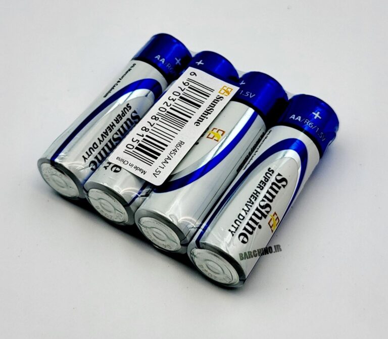 باتری نیم قلمی سان شاین شیرینگ 4 ( بسته 20 کارتی)