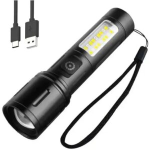 چراغ قوه پلیسی (2 عدد) مدل 603TG | چراغ قوه دستی LED
